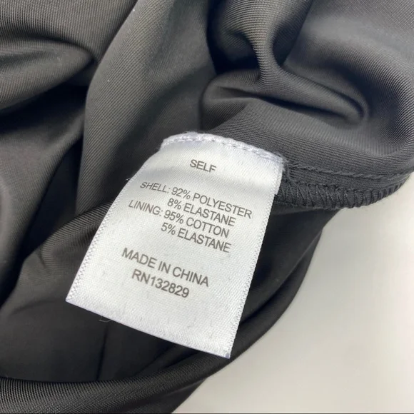 SOLD LPA Audra Dress Velvet Diamond Fringe womens XL black silver gemstone - Picture 8 of 16